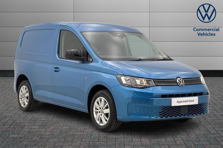 Used 2023 VOLKSWAGEN Caddy  CARGO C20  2.0 TDI 102PS Commerce Pro  [Tech Pack] Blue at JCT600