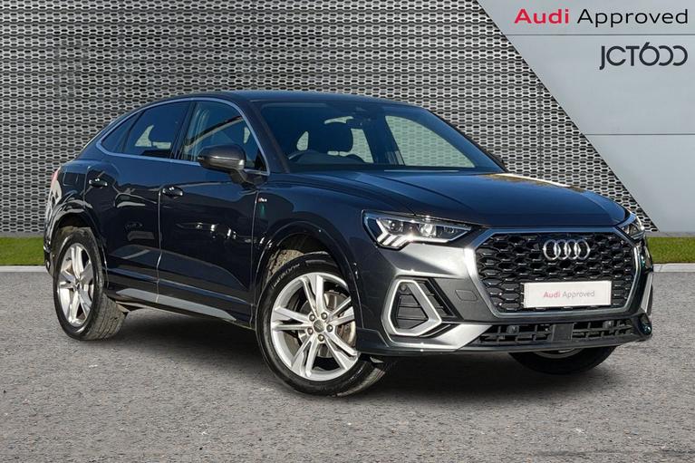 Used 2020 AUDI Q3 1.5 TFSI CoD 35 S line Sportback 5dr Petrol Manual Euro 6 (s/s) (150 ps) Grey at JCT600