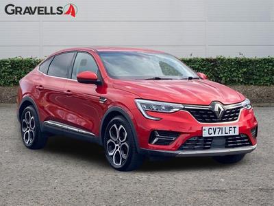 Used 2022 Renault ARKANA 1.6 E-TECH S Edition SUV 5dr Petrol Hybrid Auto 2WD Euro 6 (s/s) (145 bhp) Flame Red at Gravells