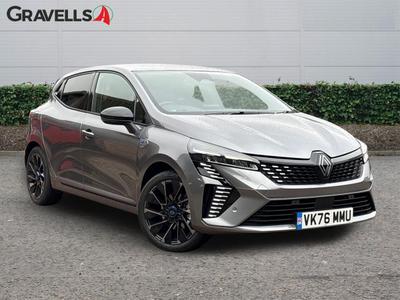 Used 2026 Renault CLIO 1.6 E-TECH techno esprit Alpine Hatchback 5dr Petrol Hybrid Auto Euro 6 (s/s) (145 ps) Shadow Grey at Gravells