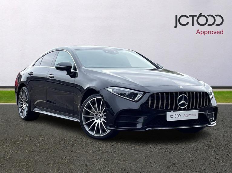 Used 2019 MERCEDES-BENZ Cls 2.9 CLS350d AMG Line (Premium Plus) Coupe 4dr Diesel G-Tronic 4MATIC Euro 6 (s/s) (286 ps) Black at JCT600