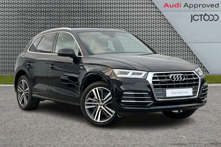 Used 2019 Audi Q5 2.0 TDI 40 S line SUV 5dr Diesel S Tronic quattro Euro 6 (s/s) (190 ps) Black at JCT600