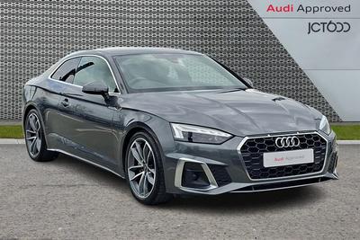 2022 Audi A5 2.0 TFSI 40 S line Coupe 2dr Petrol S Tronic Euro 6 (s/s) (204 ps) at JCT600