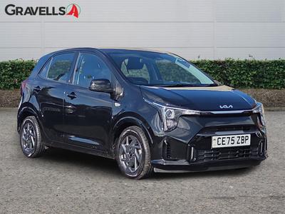 Used 2025 Kia PICANTO 1.0 2 (62) Black at Gravells