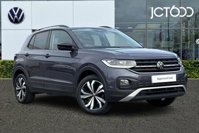 2023 Volkswagen T-Cross 1.0 TSI Black Edition SUV 5dr Petrol Manual Euro 6 (s/s) (95 ps) at JCT600