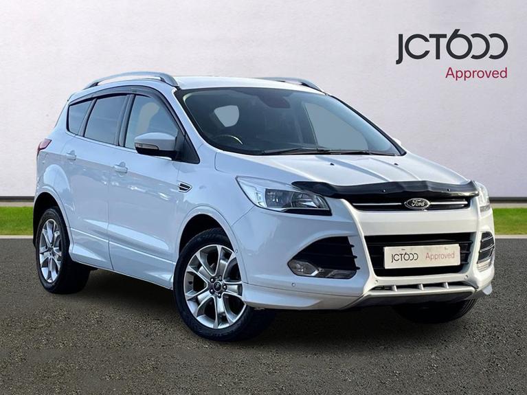 Used 2016 FORD Kuga 2.0 TDCi 180 Titanium Sport 5dr Powershift White at JCT600