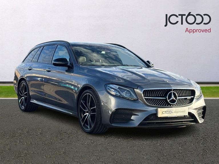 Used 2020 MERCEDES-BENZ E Class 3.0 E53 BiTurbo GPF MHEV EQ Boost AMG (Premium Plus) Estate 5dr Petrol SpdS TCT 4MATIC+ Euro 6 (s/s) (457 ps) Grey at JCT600