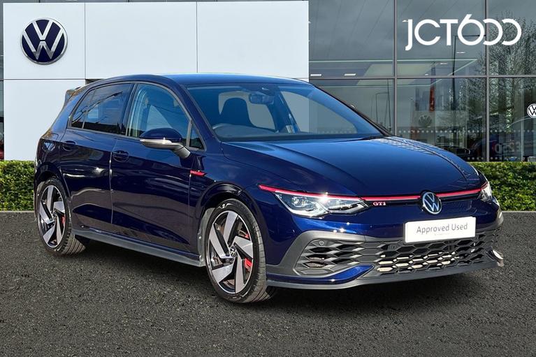 Used 2021 Volkswagen Golf 2.0 TSI GTI Clubsport Hatchback 5dr Petrol DSG Euro 6 (s/s) (300 ps) Blue at JCT600