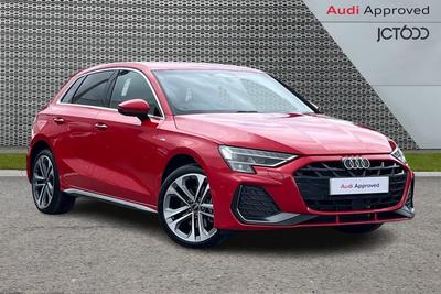 2026 Audi A3 1.5 TFSIe S line Sportback 5dr Petrol Plug-in Hybrid S Tronic Euro 6 (s/s) 17.9kWh (204 ps) at JCT600
