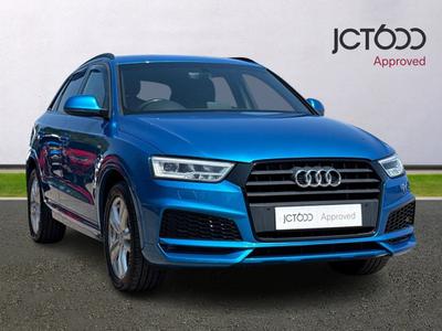 2017 AUDI Q3 1.4 TFSI CoD S line Edition SUV 5dr Petrol S Tronic Euro 6 (s/s) (150 ps) at JCT600