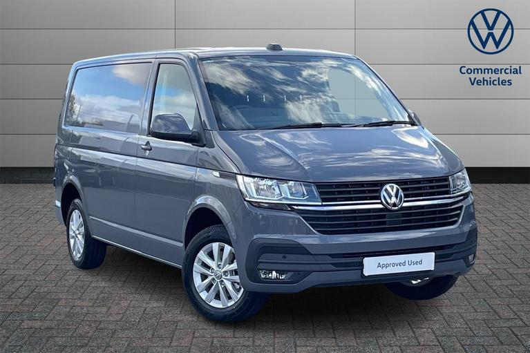 Used 2024 VOLKSWAGEN Transporter T28 Highline Manual SWB Euro 6 150ps *REAR CAMERA*HEATED WINDSCREEN* Pure Grey at JCT600