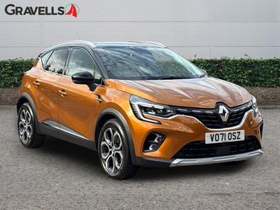 Used 2021 Renault CAPTUR 1.0 TCe S Edition SUV 5dr Petrol Manual Euro 6 (s/s) (90 ps) Orange at Gravells