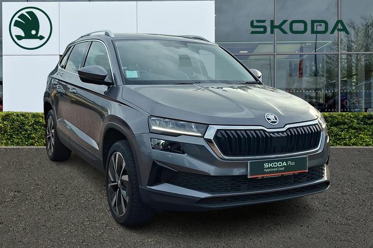 Used 2023 Skoda Karoq 1.5 TSI ACT SE L SUV 5dr Petrol DSG Euro 6 (s/s) (150 ps) Graphite Grey Metallic at JCT600