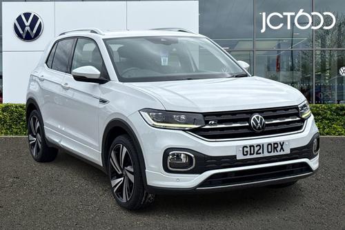 VOLKSWAGEN T-Cross 1.0 TSI R-Line SUV 5dr Petrol Manual Euro 6 (s/s) (110 ps)