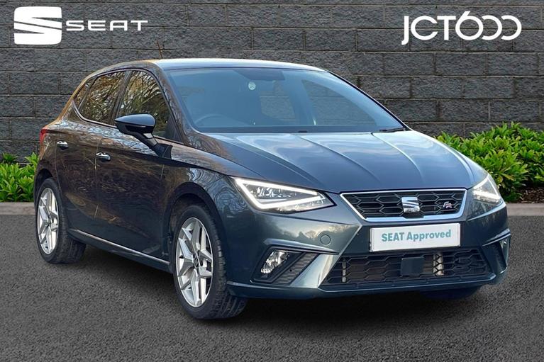 Used 2021 SEAT Ibiza 1.0 TSI FR Hatchback 5dr Petrol Manual Euro 6 (s/s) GPF (95 ps) Grey at JCT600