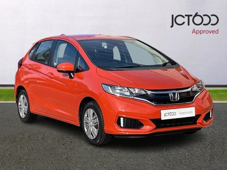 Used 2018 HONDA Jazz 1.3 i-VTEC S Hatchback 5dr Petrol Manual Euro 6 (s/s) (102 ps) Orange at JCT600