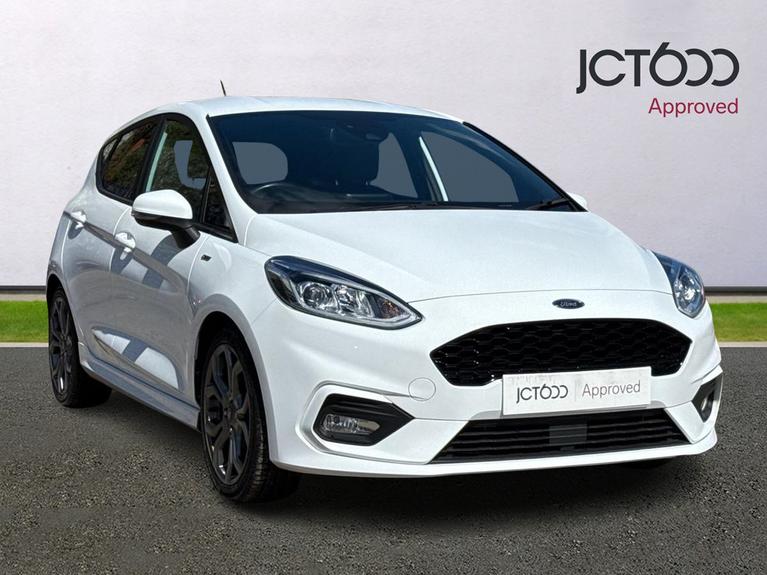 Used 2020 FORD Fiesta 1.0T EcoBoost ST-Line Edition Hatchback 5dr Petrol Manual Euro 6 (s/s) (95 ps) White at JCT600