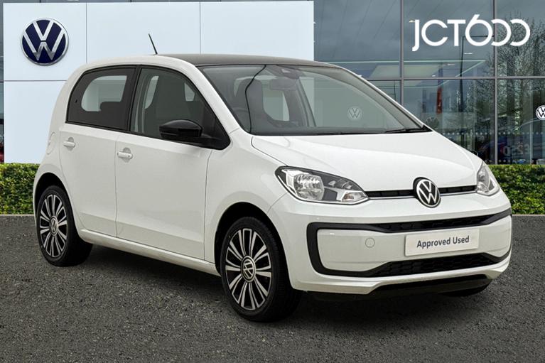 Used 2021 VOLKSWAGEN Up 1.0 65PS Black Edition 5dr Pure White/Black at JCT600