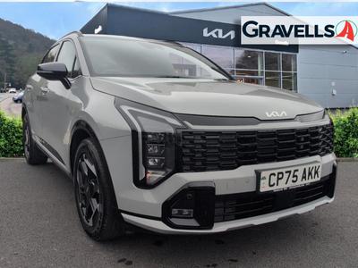 Used 2025 Kia SPORTAGE 1.6 T-GDi GT-Line SUV 5dr Petrol Manual Euro 6 (s/s) (147 bhp) wolf grey at Gravells