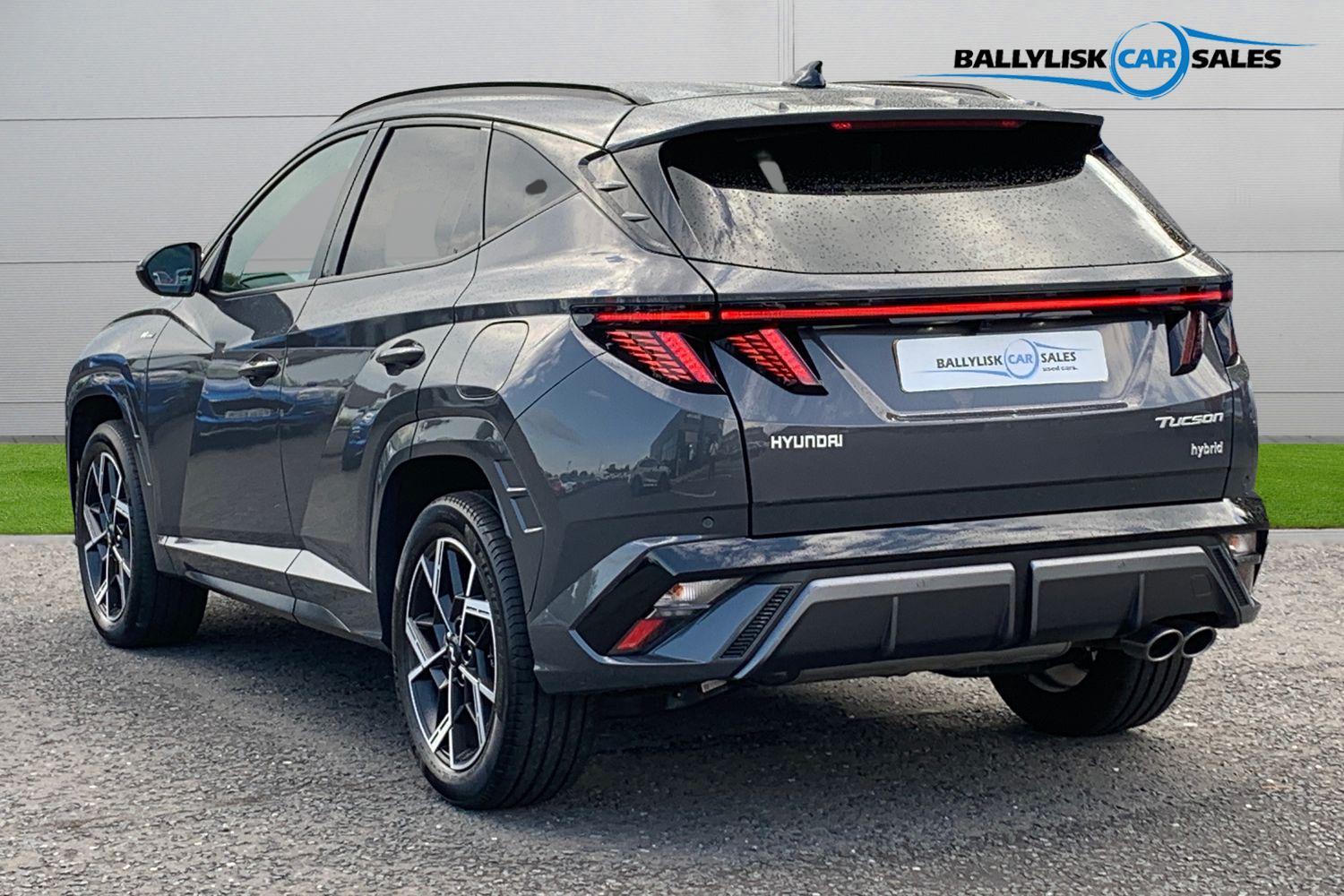 2026 Hyundai TUCSON 1.6T FHEV 239PS N Line in Ecotronic Grey with 4K - vehicle photo 2 for sale on PureCar