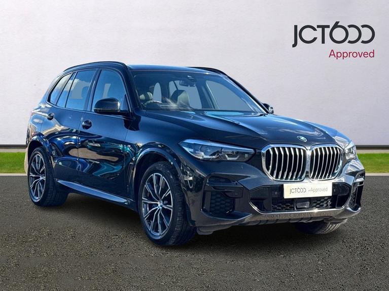 Used 2021 BMW X5 3.0 30d MHT M Sport SUV 5dr Diesel Hybrid Auto xDrive Euro 6 (s/s) (286 ps) Black at JCT600