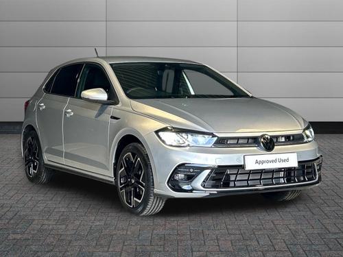 Used 2026 Volkswagen Polo 1.0 TSI R-Line DSG Euro 6 (s/s) 5dr Silver at Sinclair Volkswagen