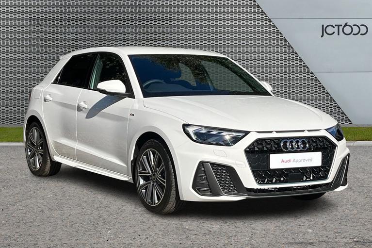 Used ~ Audi A1 Sportback S line 30 TFSI 116 PS S tronic Shell white at JCT600