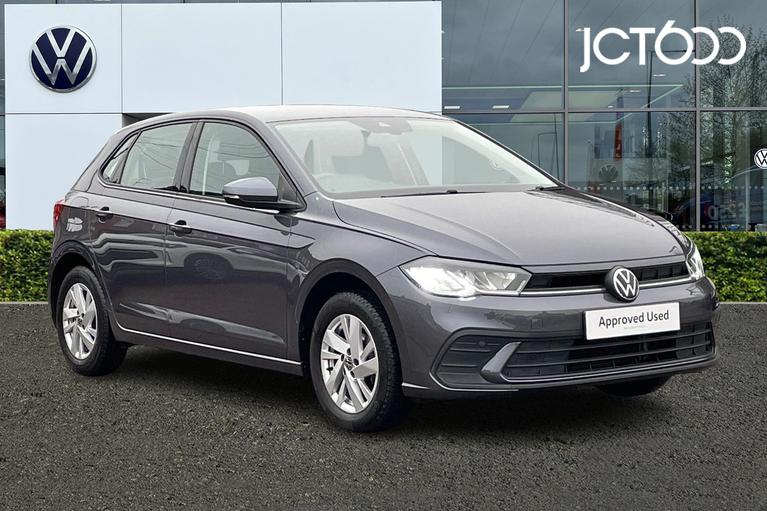 Used 2021 VOLKSWAGEN Polo 1.0 EVO Life Hatchback 5dr Petrol Manual Euro 6 (s/s) (80 ps) Grey at JCT600