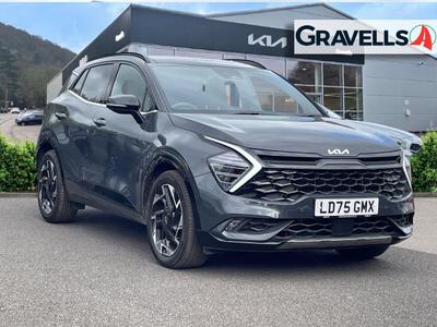 Used 2025 Kia SPORTAGE 1.6 T-GDi MHEV GT-Line S SUV 5dr Petrol Hybrid DCT Euro 6 (s/s) (157 bhp) Grey at Gravells