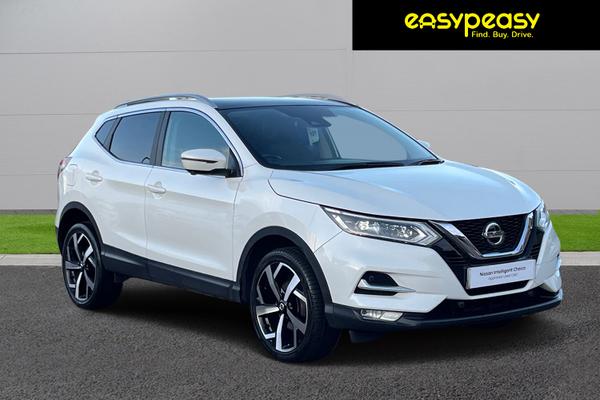 Used 2021 Nissan QASHQAI 1.3 DiG-T N-Motion 5dr White at easypeasy