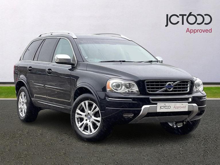 Used 2013 VOLVO Xc90 2.4 D5 SE Lux SUV 5dr Diesel Geartronic 4WD Euro 5 (200 ps) Black at JCT600