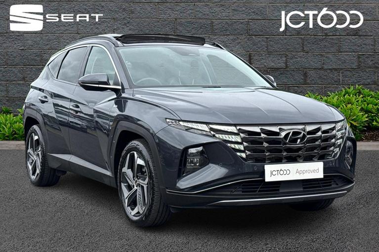 Used 2022 HYUNDAI Tucson 1.6 T-GDi MHEV Ultimate SUV 5dr Petrol Hybrid DCT Euro 6 (s/s) (150 ps) Grey at JCT600