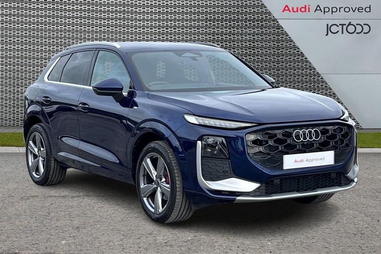 Used 2026 AUDI Q3 1.5 TFSI S Line 5dr S Tronic Blue at JCT600