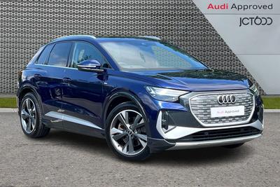 2023 AUDI Q4 E-Tron 50 S line SUV 5dr Electric Auto quattro 82kWh (299 ps) at JCT600