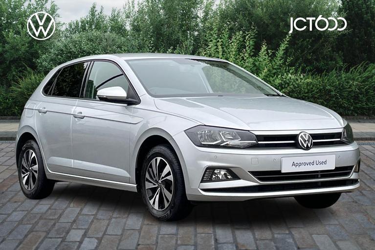 2021 VOLKSWAGEN Polo 1.0 TSI Match Hatchback 5dr Petrol Manual Euro 6  £14,640 17,574 miles Silver | JCT600