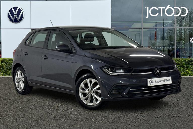 Used 2024 VOLKSWAGEN Polo Style 1.0 TSI 95PS 5-speed Manual 5 Door Smokey Grey at JCT600