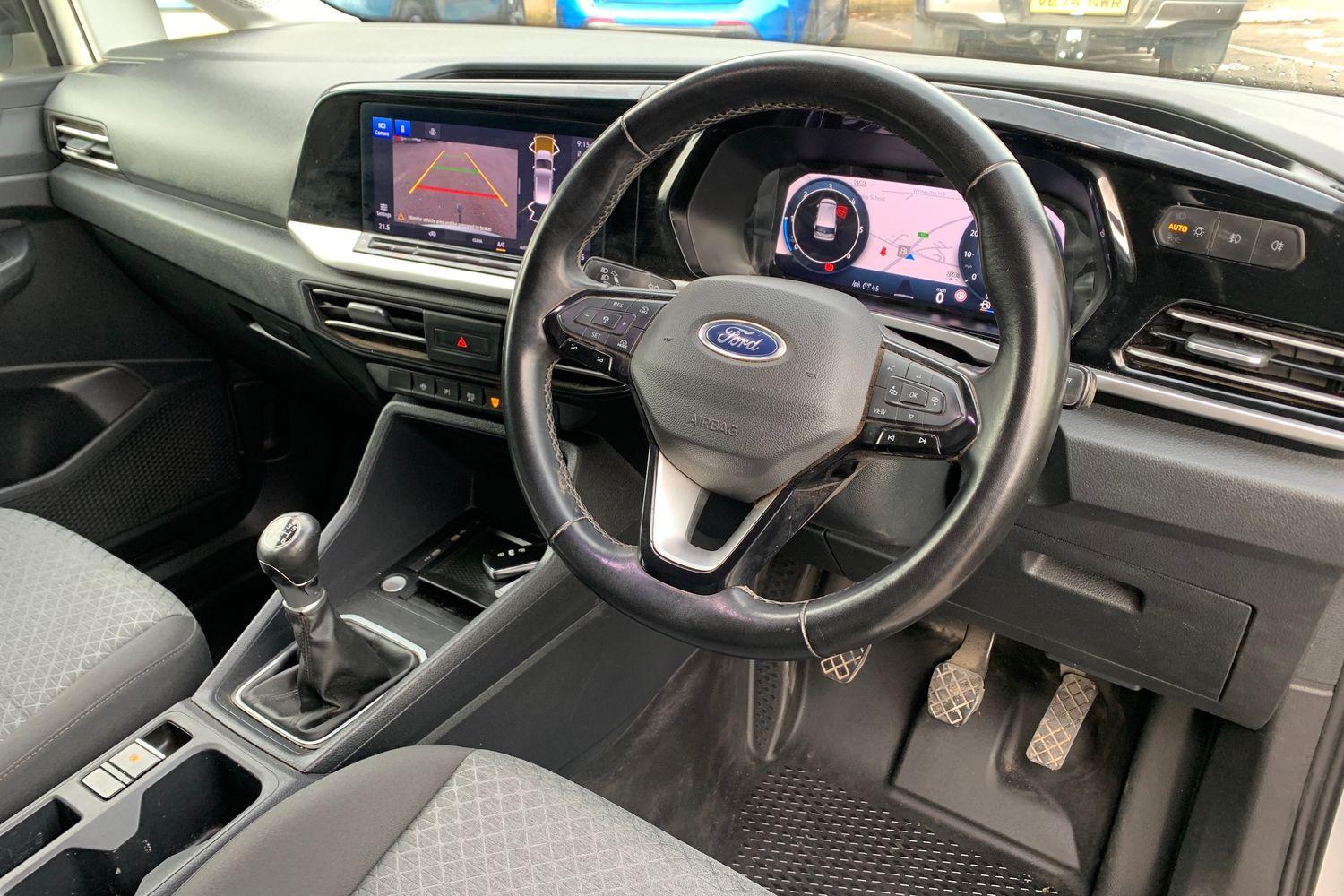 2025 Ford Transit Connect 2.0 102PS 230 EcoBlue Limited Panel Van L2 in Silver with 10K - vehicle photo 9 for sale on PureCar