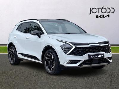 Used 2025 Kia Sportage 1.6 T-GDi 48V GT-LINE S Fusion White at Kia Motors UK