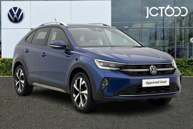Used 2023 VOLKSWAGEN Taigo 1.0 TSI Style SUV 5dr Petrol Manual Euro 6 (s/s) (110 ps) Blue at JCT600