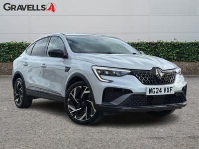 Used 2024 Renault ARKANA 1.6 E-TECH esprit Alpine SUV 5dr Petrol Hybrid Auto Euro 6 (s/s) (145 ps) White at Gravells