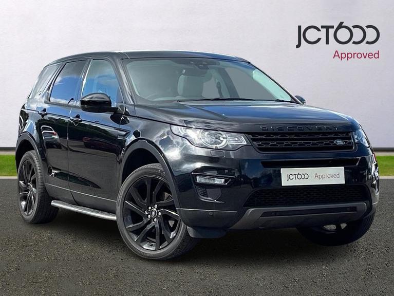 Used 2017 LAND ROVER Discovery Sport 2.0 TD4 HSE Black SUV 5dr Diesel Auto 4WD Euro 6 (s/s) (180 ps) Black at JCT600