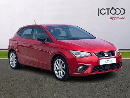 2021 SEAT IBIZA 1.0 TSI FR HATCHBACK 5DR PETROL MANUAL EURO 6 S S 95... photo