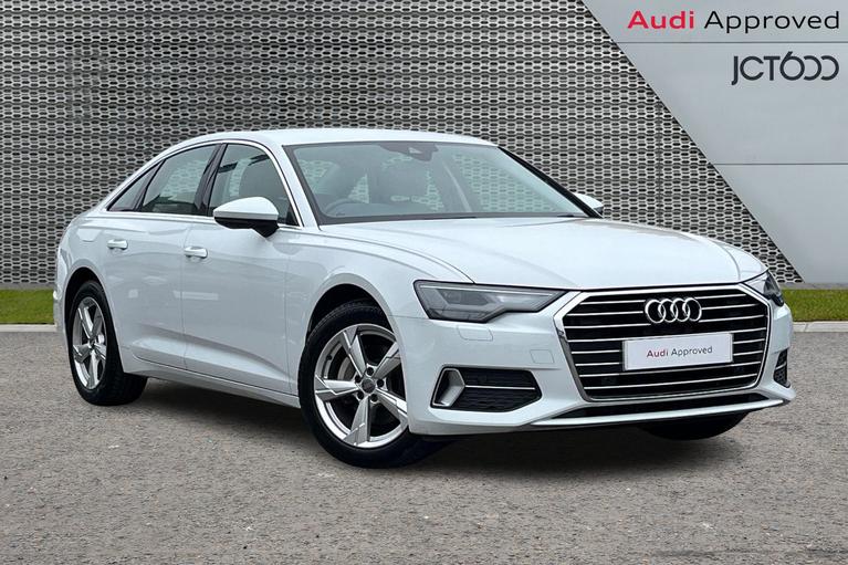 Used 2019 AUDI A6 A6 Sport 40 TDI 204 PS S tronic White at JCT600