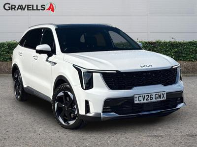 Used 2026 Kia SORENTO 1.6 h T-GDi Aspire SUV 5dr Petrol Hybrid Auto AWD Euro 6 (s/s) (235 bhp) WHITE PEARL at Gravells
