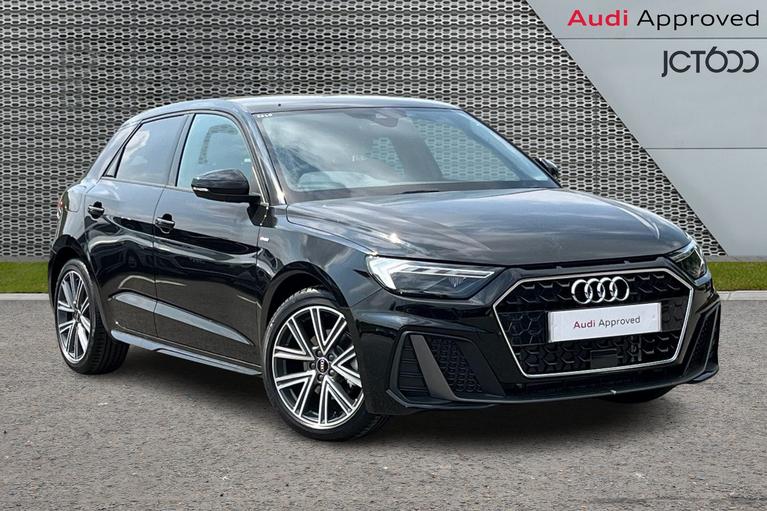 Used 2024 AUDI A1 1.0 TFSI 30 S line Sportback 5dr Petrol Manual Euro 6 (s/s) (116 ps) Black at JCT600