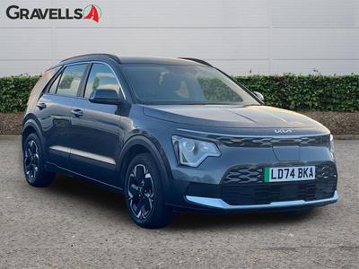 Used 2024 Kia NIRO 64.8kWh 2 SUV 5dr Electric Auto (201 bhp) Grey at Gravells