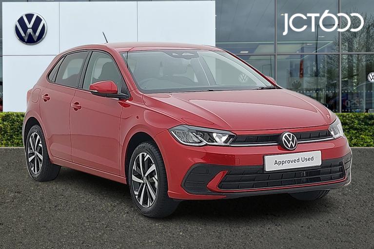 Used 2026 VOLKSWAGEN Polo 1.0 TSI Match 5dr Kings Red Premium Paint at JCT600