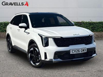 Used 2026 Kia SORENTO 1.6 h T-GDi Aspire SUV 5dr Petrol Hybrid Auto AWD Euro 6 (s/s) (235 bhp) WHITE PEARL at Gravells