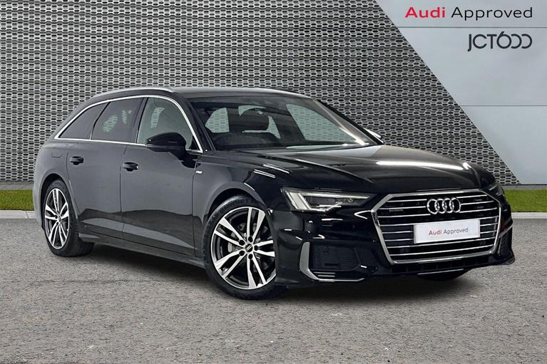 Used 2022 Audi A6 Avant S line 40 TDI quattro 204 PS S tronic 5 Door Brilliant Black at JCT600