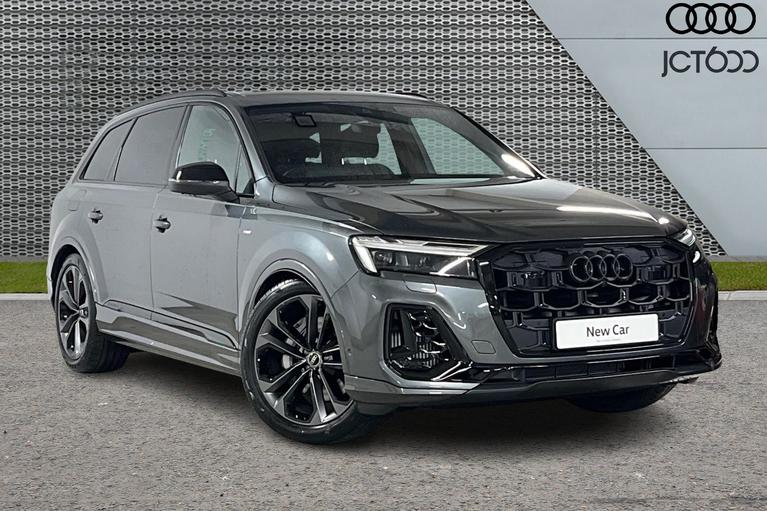 Used ~ Audi Q7 Audi Q7 SUV Black Edition TFSI Daytona grey, pearl effect at JCT600